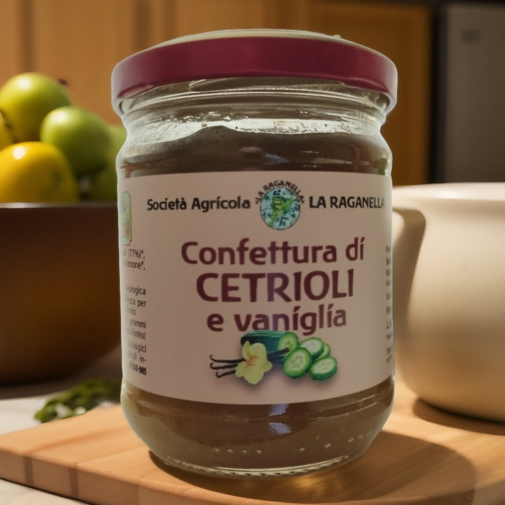 Confettura di cetrioli e Vaniglia BIO