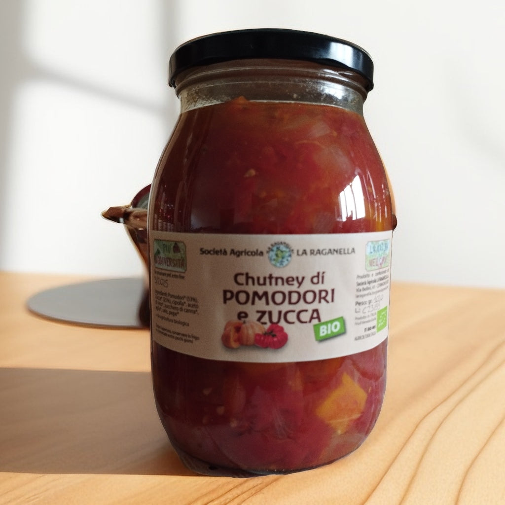 Chutney di pomodoro e zucca BIO