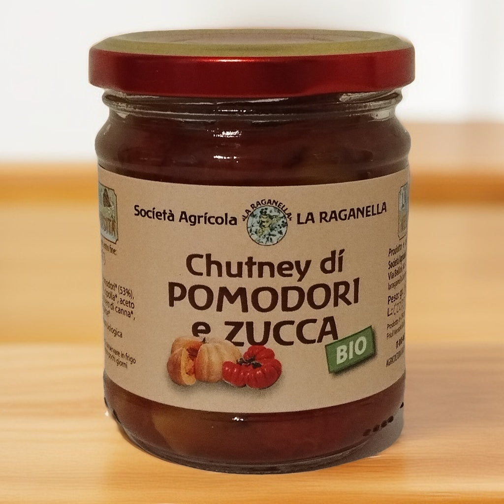 Chutney di pomodoro e zucca BIO