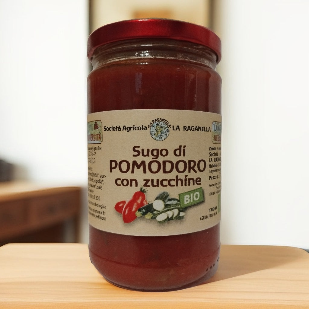 Sugo di pomodoro con zucchine BIO