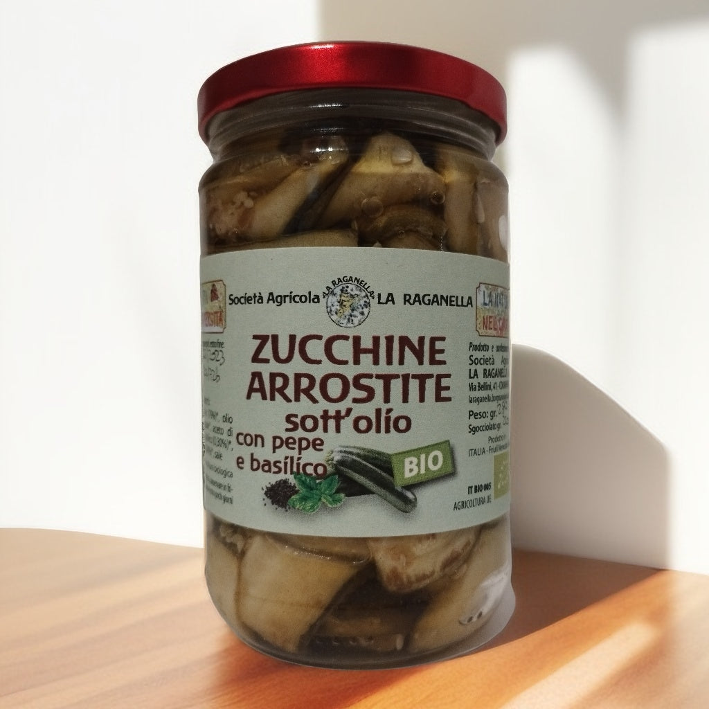 Zucchine arrostite sott'olio BIO