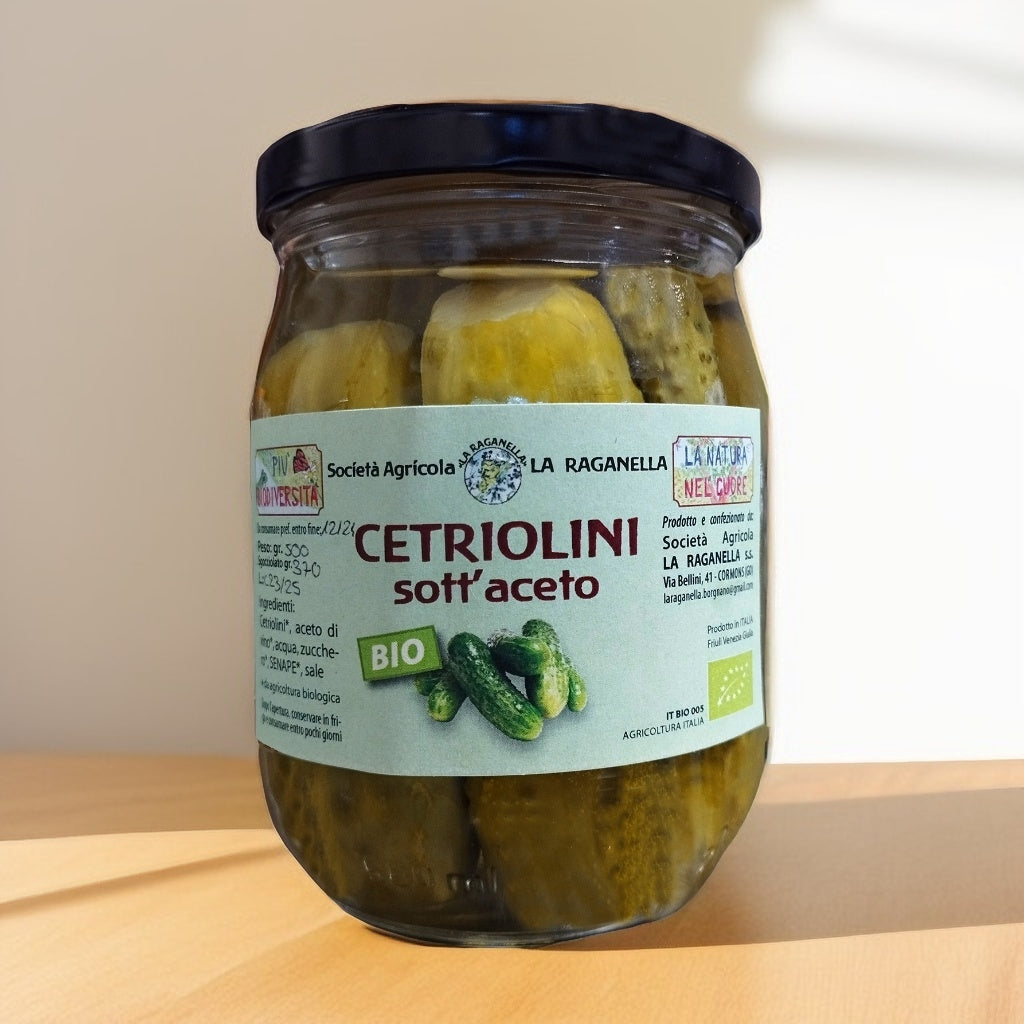 Cetriolini sott'aceto BIO