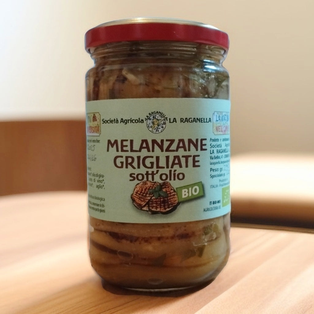 Melanzane grigliate sott'olio BIO