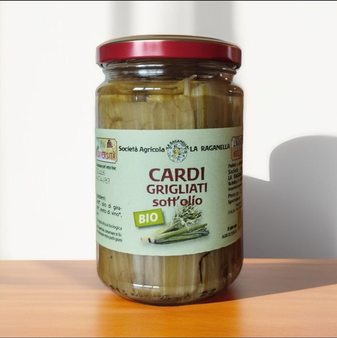 Cardi grigliati sott'olio BIO