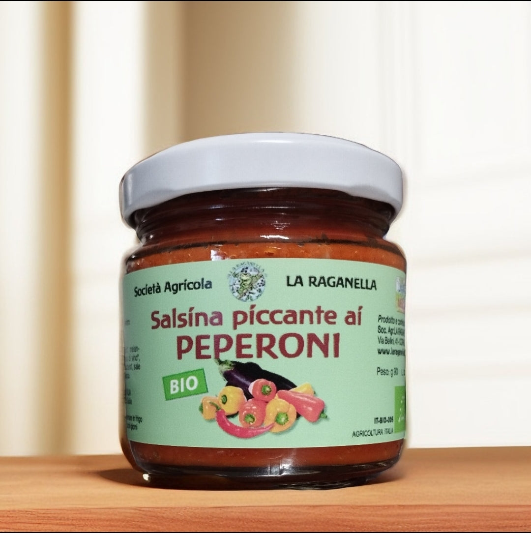 Salsina piccante ai peperoni BIO