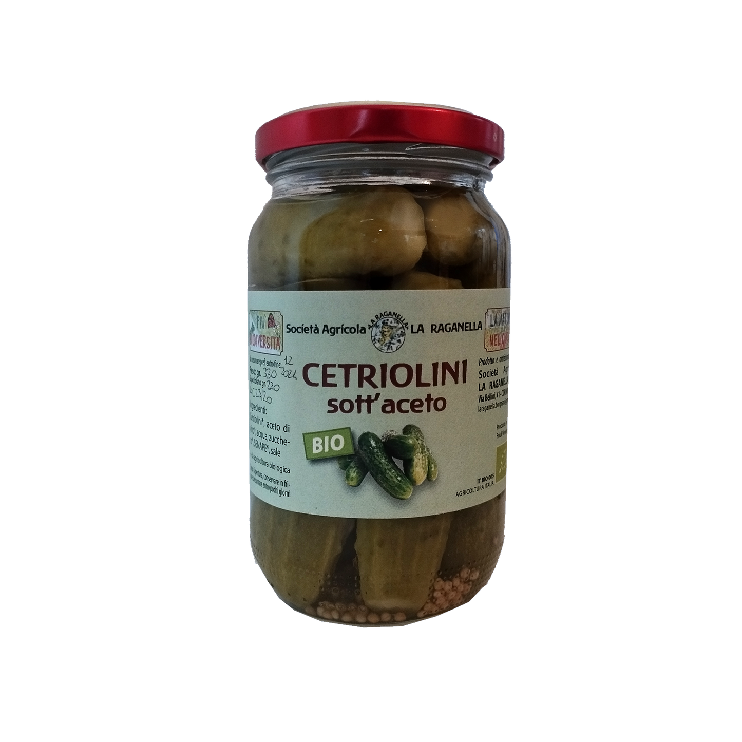 Cetriolini sott'aceto BIO