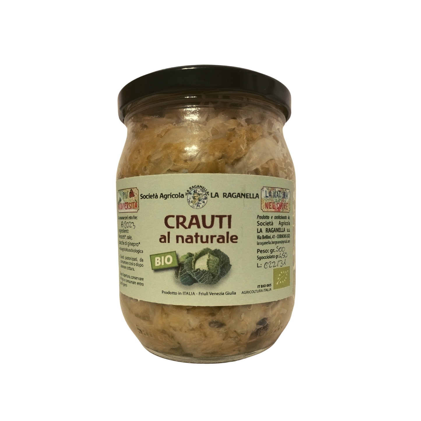 Crauti al naturale BIO