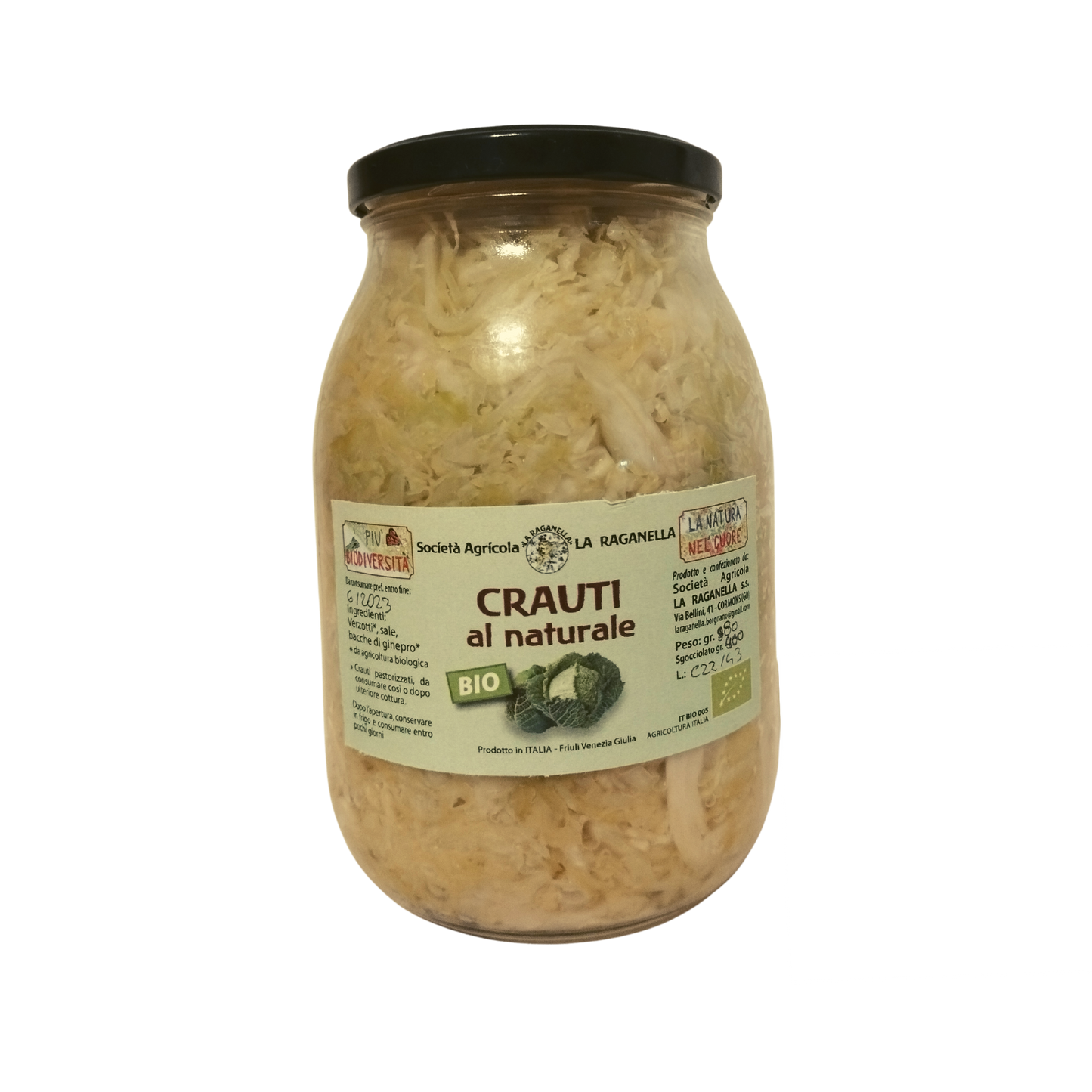 Crauti al naturale BIO