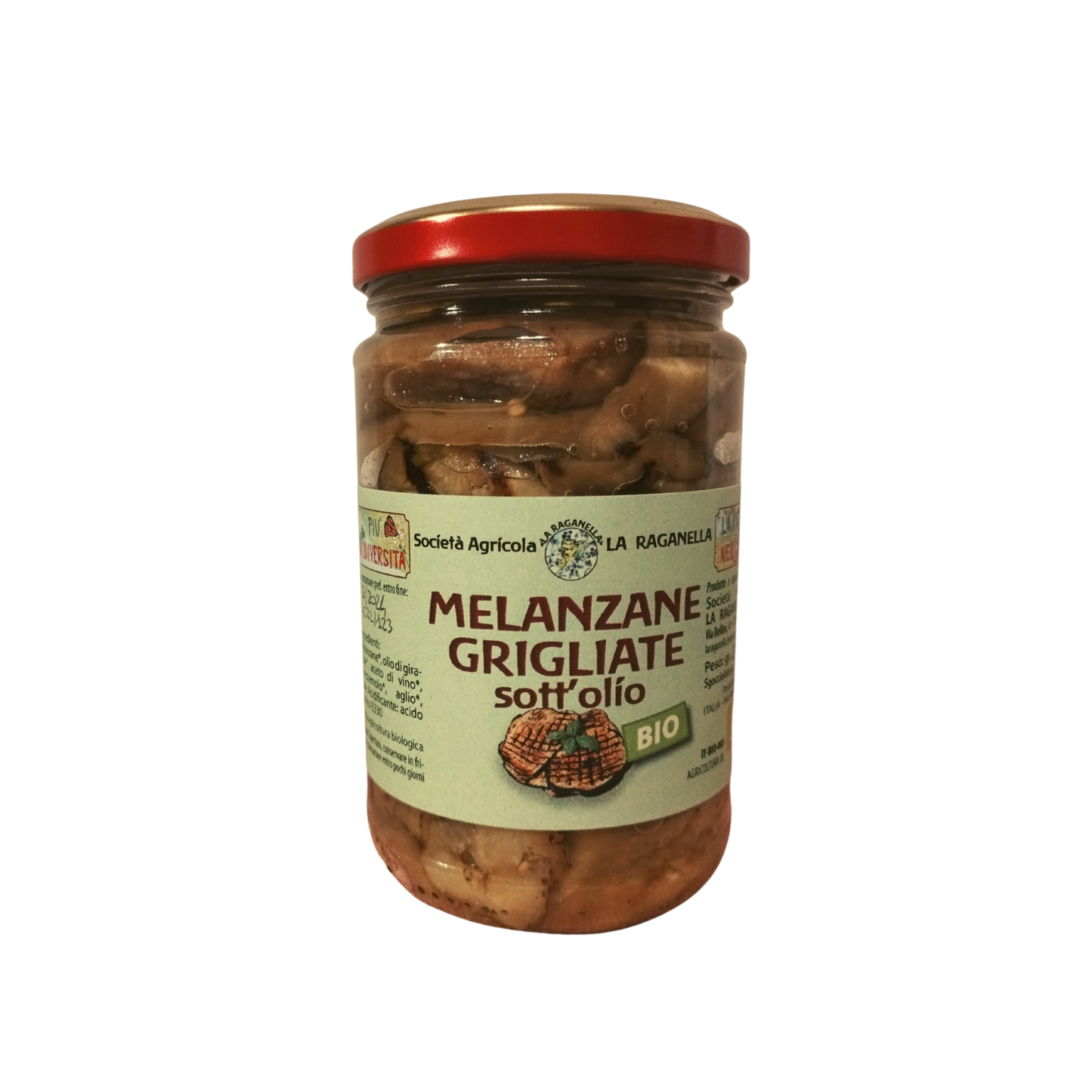 Melanzane grigliate sott'olio BIO
