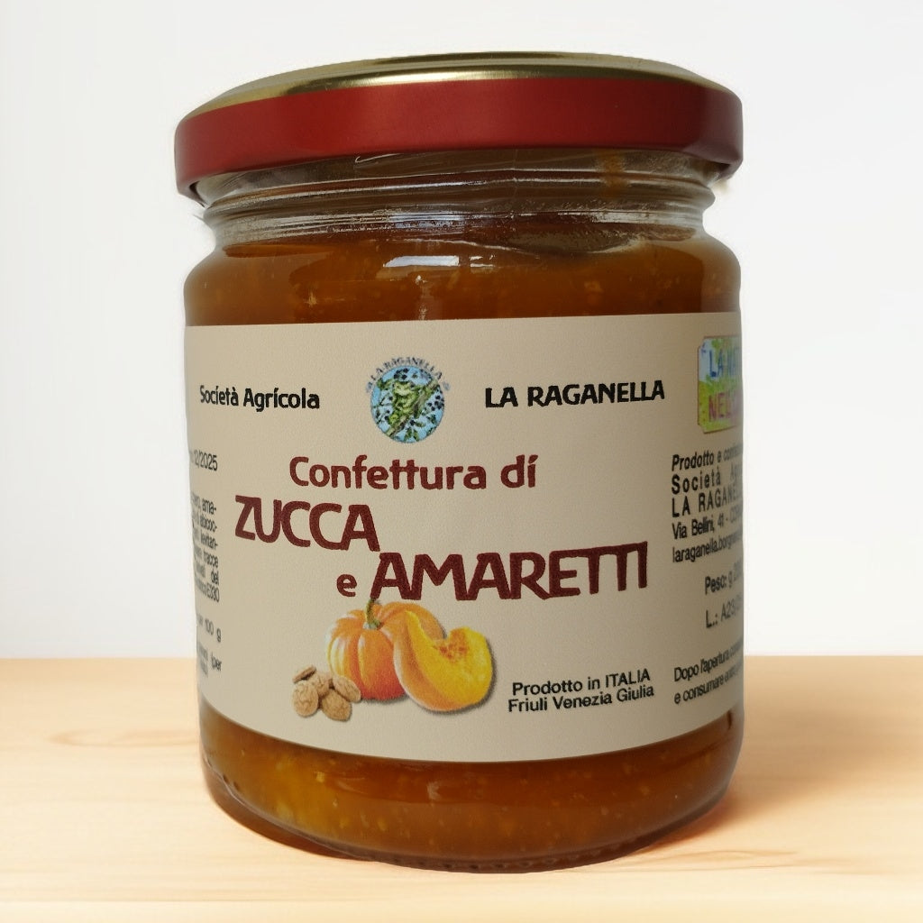 Confettura di zucca e amaretti