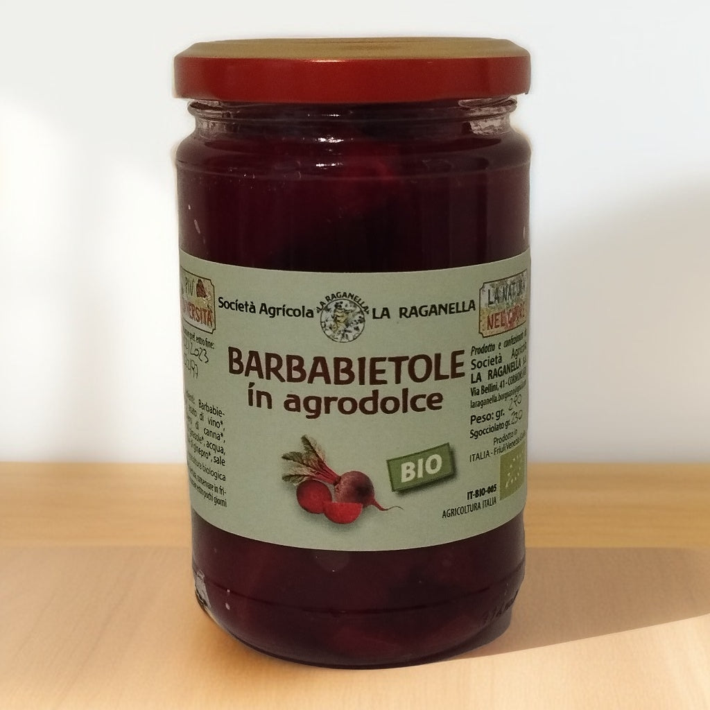 Barbabietole in agrodolce BIO