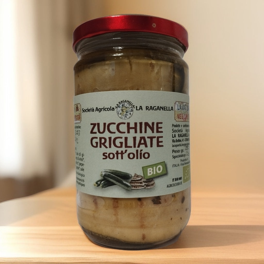 Zucchine grigliate sott'olio BIO