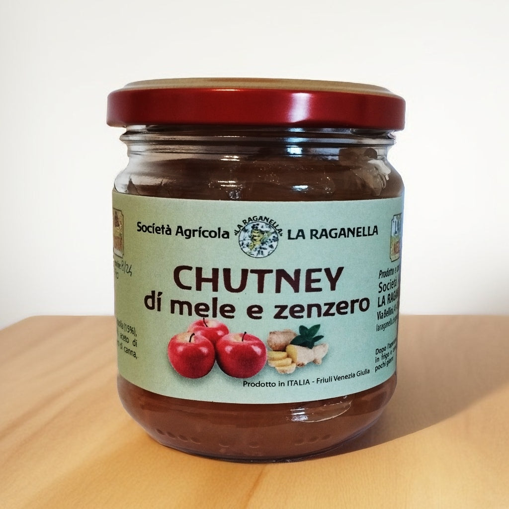 Chutney di mele e zenzero