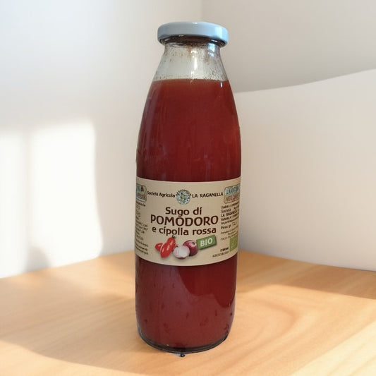 Sugo di pomodoro e cipolla rossa BIO